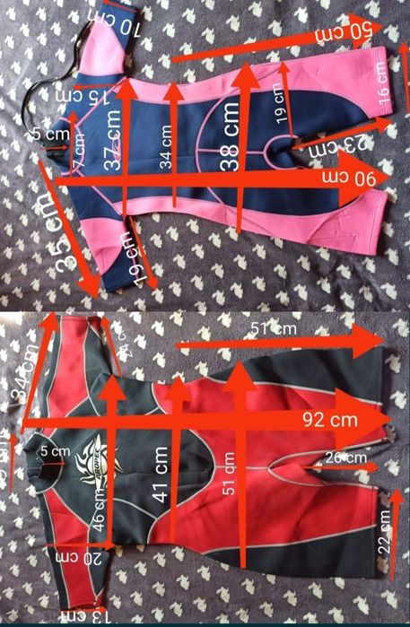 Costum neopren surf scuba diving inot scufundari kite ski 14 ani vara