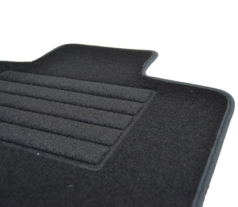 Covorase mocheta Mercedes Clasa A W168 10/1997-7/2004 Negru, set de 4 bucati