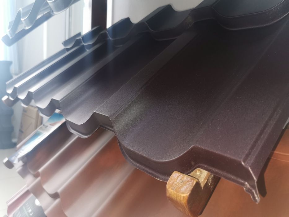 Металлочерепица,  профлист, комплектующие.