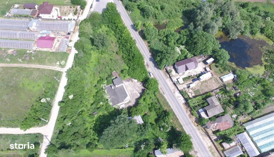 Teren 6000 mp cu hale și utilități, de închiriat în Vidra, Ilfov