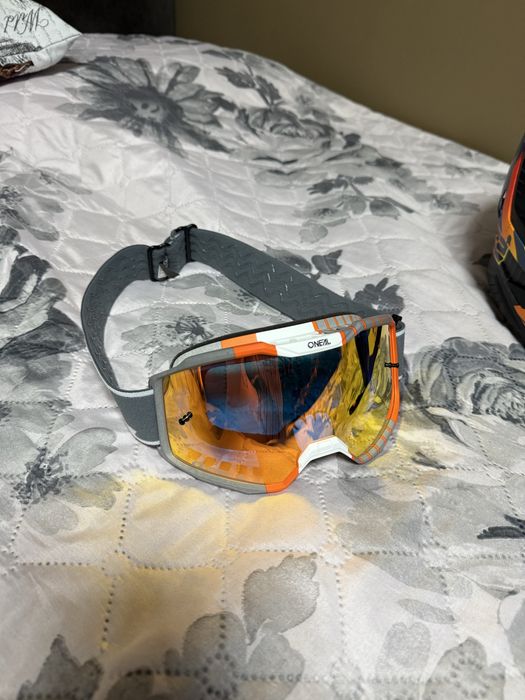 Кросова каска Enduro LS2 с очила O’Neal