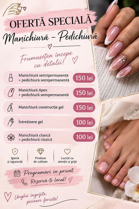 Manechiura , Pedichiura