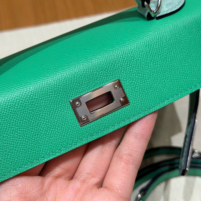 Geanta Hermes Kelly Madame Alligator 20