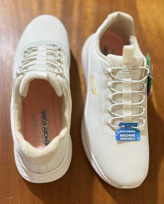 Pantofi sport dama, Skechers Skech-Lite Pro - Perfect Time, Crem, 41 EU