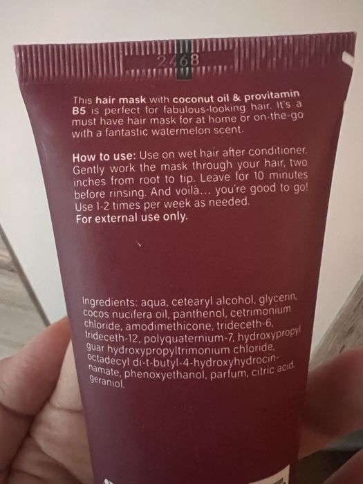 Маска за коса Styledry диня