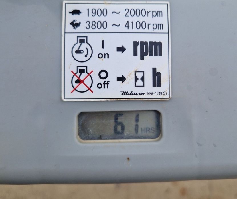 Mai compactor Mikasa MTX 70