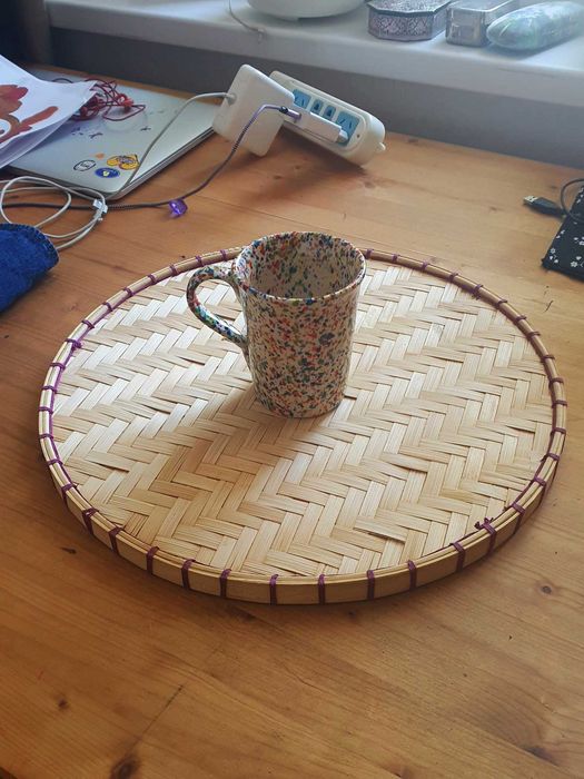 Tavă Ikea din bambus