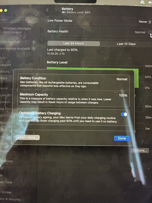 MacBook air M4 лаптоп: продавам/разменям за ipad! — миниатюра 5
