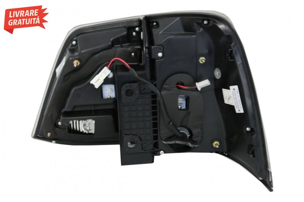 Stopuri LED Alb si Negru Toyota Land Cruiser FJ200 J200 (2007-2011)