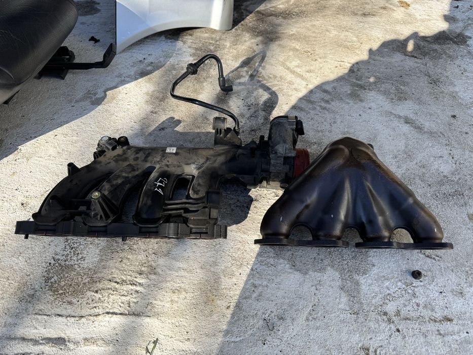 Смукателен и изпускателен колектор за Mercedes 200 kompressor M271