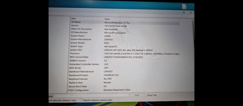 Laptop Lenovo IdeaPad 5 – i5 11th Gen, 16GB RAM, 512GB SSD, Windows 11