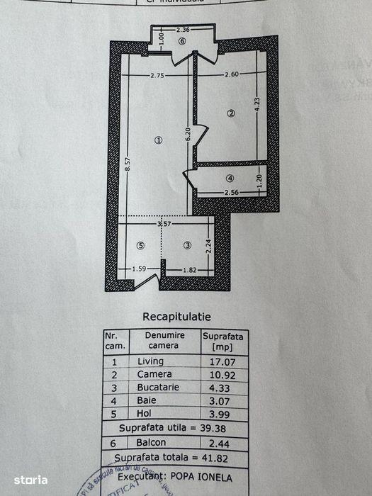 2 Camere || Loc De Parcare|| Aviatiei Park