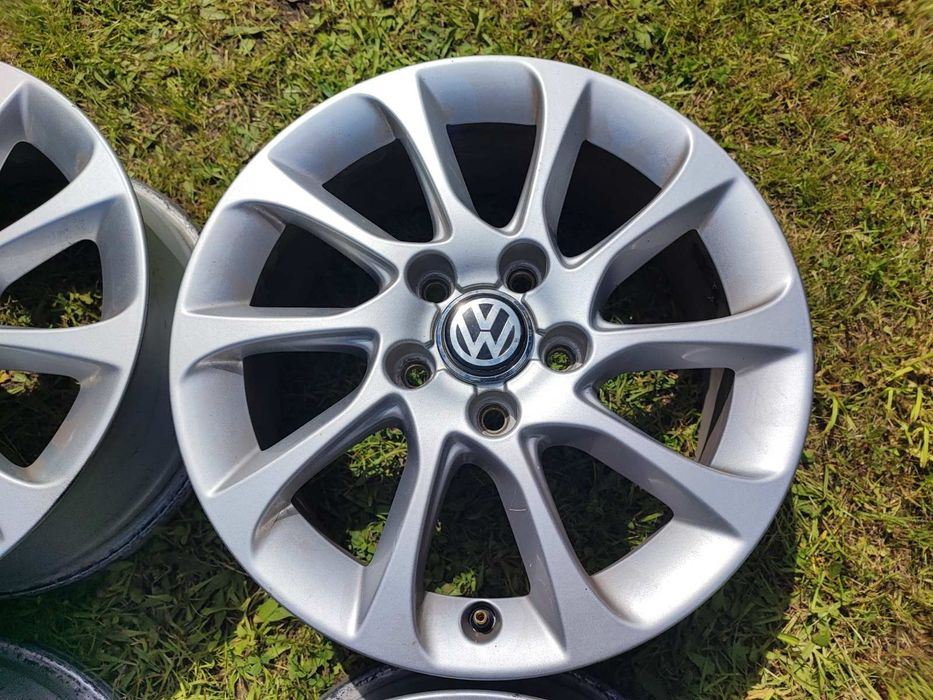 VW/Фолксваген; Audi/Ауди - 16 цола 5x112; 4 бр. оригинални лети джанти