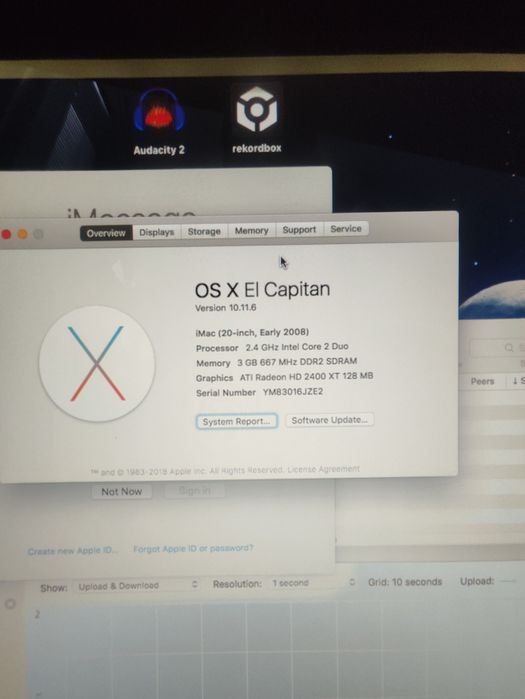 iMac 20inch Display