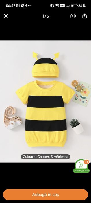 Costum bondar albina