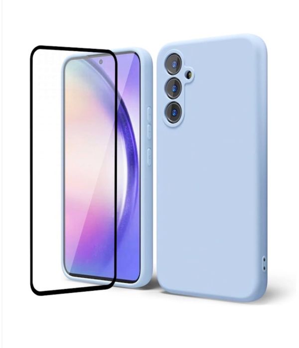 Husa X LEVEL Catifea +Folie Sticla Hard Samsung A06/A05/A04S/A05S/A16