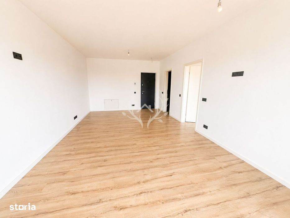 Apartament cu 2 camere, bloc nou, finisat si pregatit pentru amenajare — fotografia 2