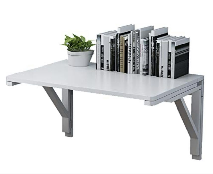 Masa birou pliabila, alba