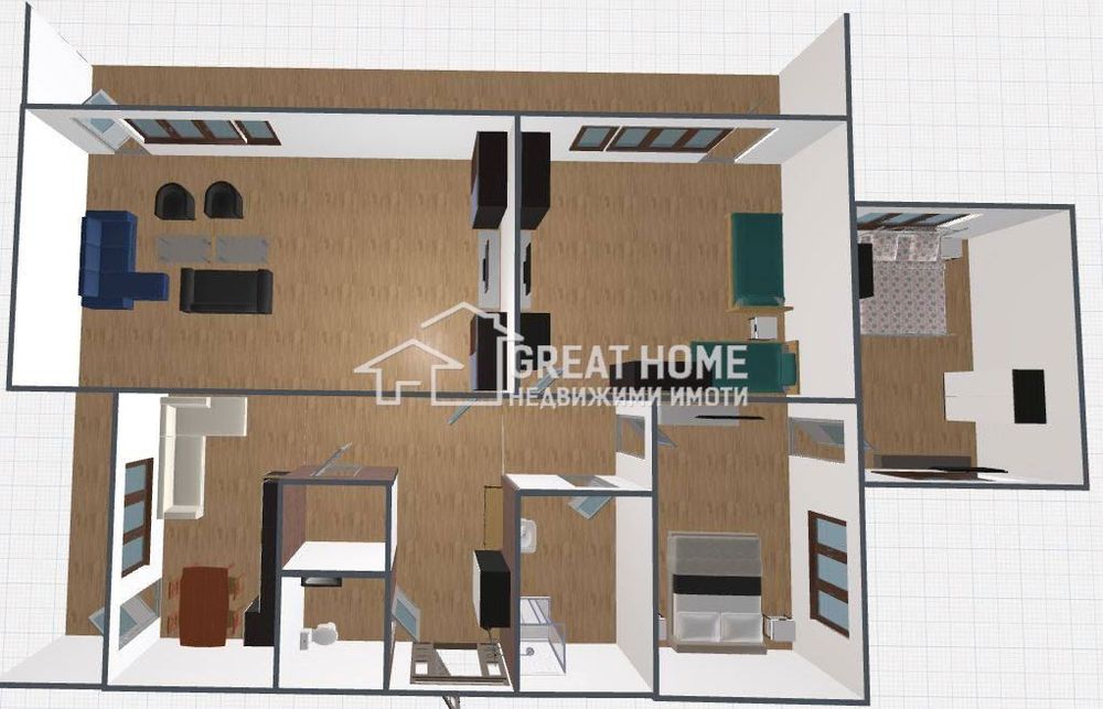 Продава се Многостаен апартамент в Търговище, Център - 108 кв.м за 472 €/кв.м - Снимка #9