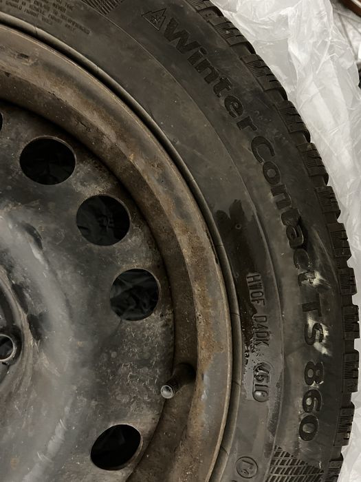 Зимни гуми 16 Continental с джанти