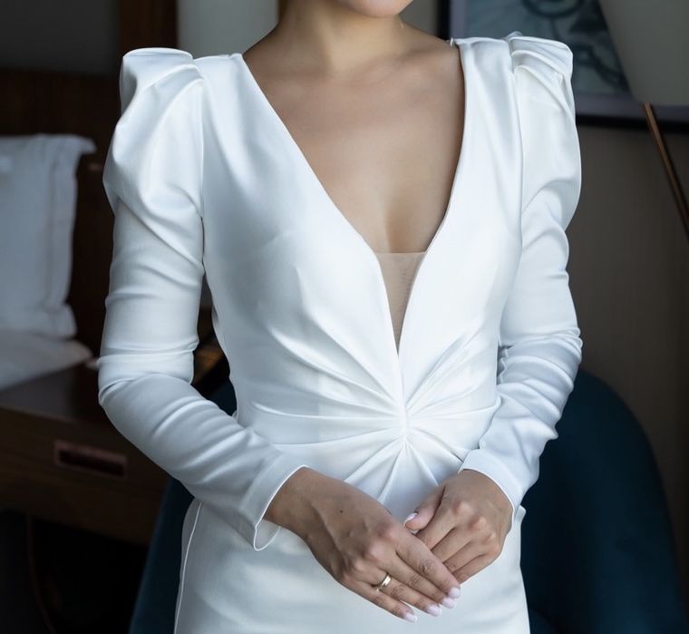 Дизайнерское свадебное платье