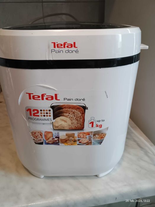 masina de paine Tefal Pain Dore-12 programe, stare foarte buna