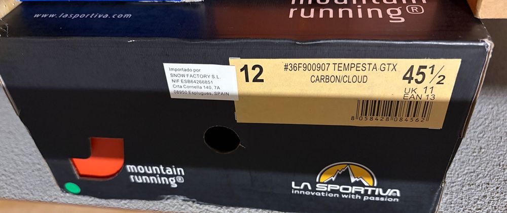 La Sportiva Tempesta GTX EU45.5