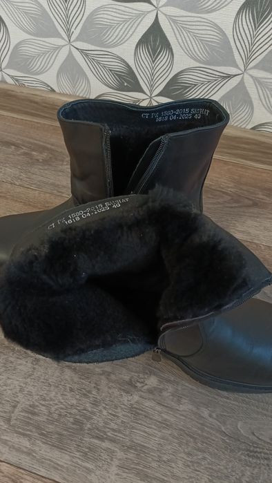 Ботинки зимние с мехом