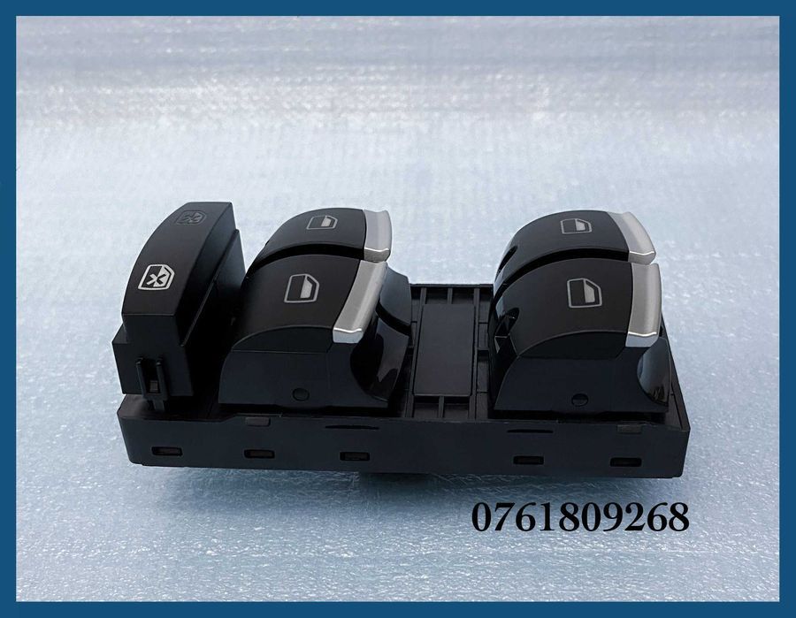 Consola 4 butoane geamuri electrice Audi A3 8P / A6 4F C6 / Q7 4L