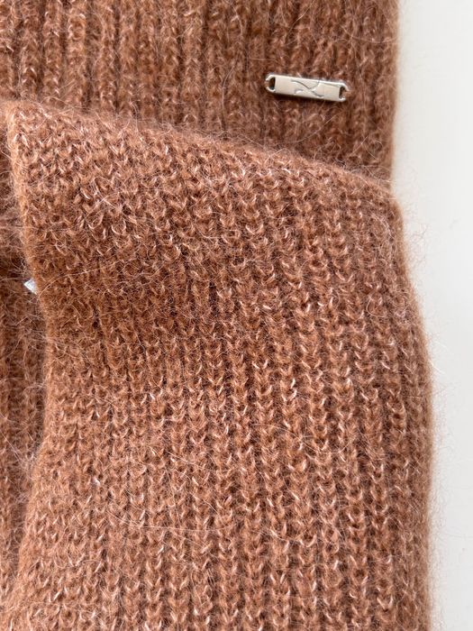 Brax страхотен вълнен пуловер във млечен шоколадов цвят