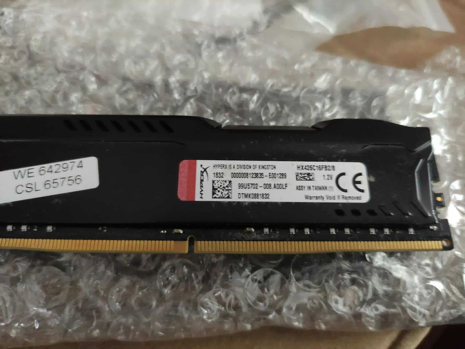 Hyperix Fury ddr4 , 8gb, pret fix
