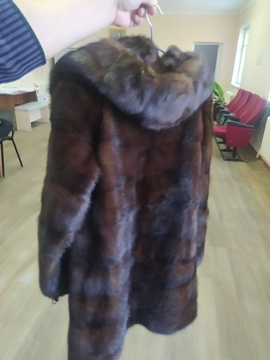 Норковая шуба б/у