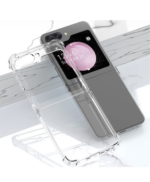 Samsung Z FLIP 3 4 5 6 - Husa Anti 2 Piese Spate Plastic