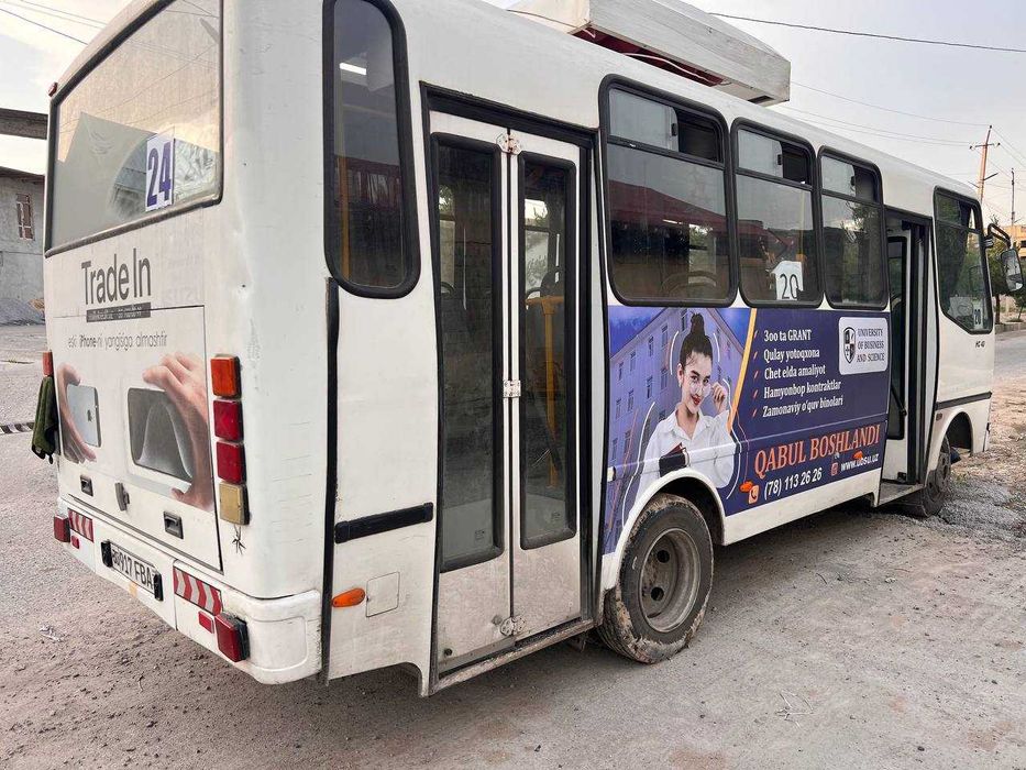 Avtobuslarda reklama xizmati.Рекламаное услуги на Автобус.