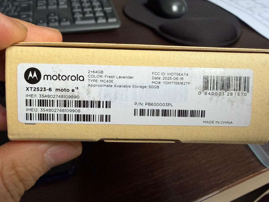 Motorola e15 ca nou - Garantie