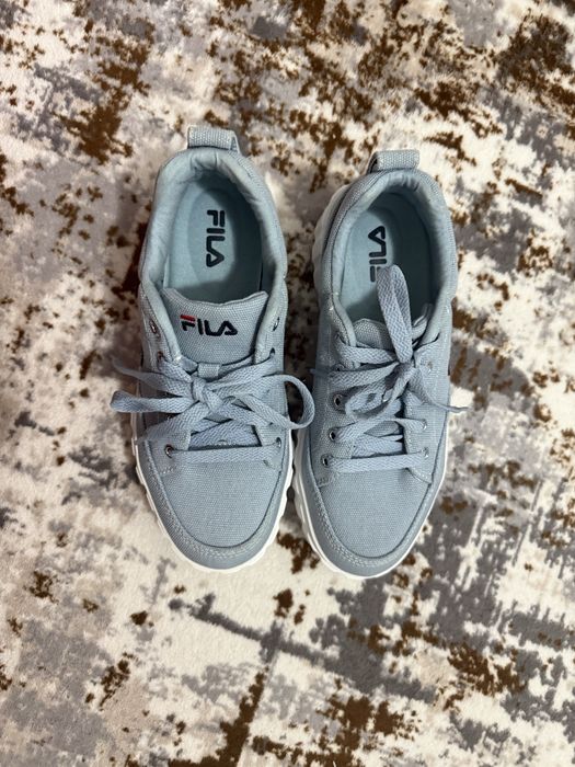 Дамски кецове на платформа Fila Sandblast, Размер:37