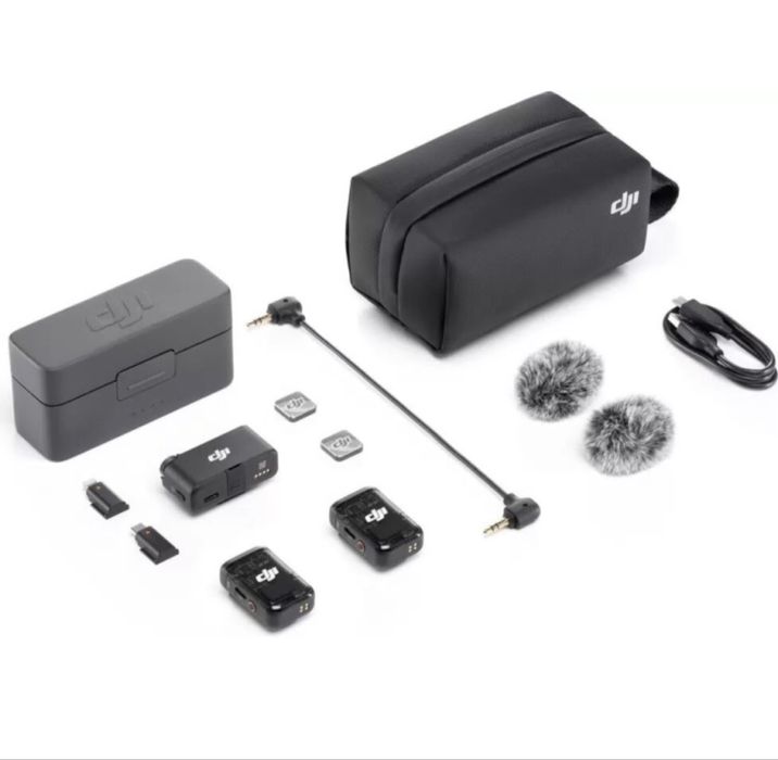Микрофон DJI Mic (2 TX + 1 RX + Charging Case)