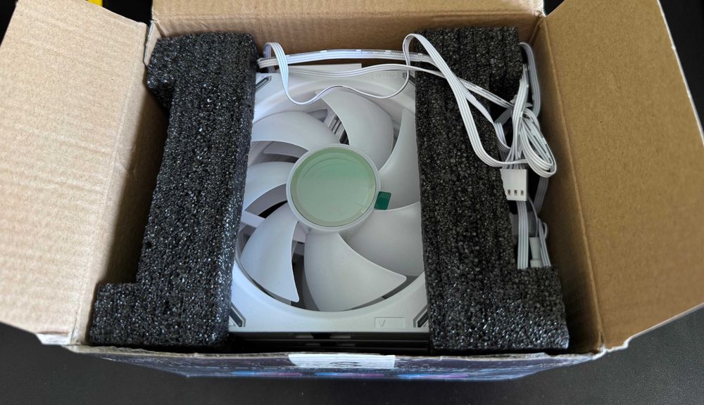 Ventilator PC TZMRIT Interstellar-V2 Uni Fan White - 3 pack