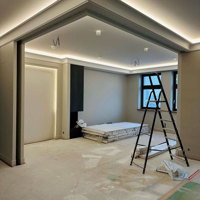 Фасад травертин, атаченто, эммулция краска