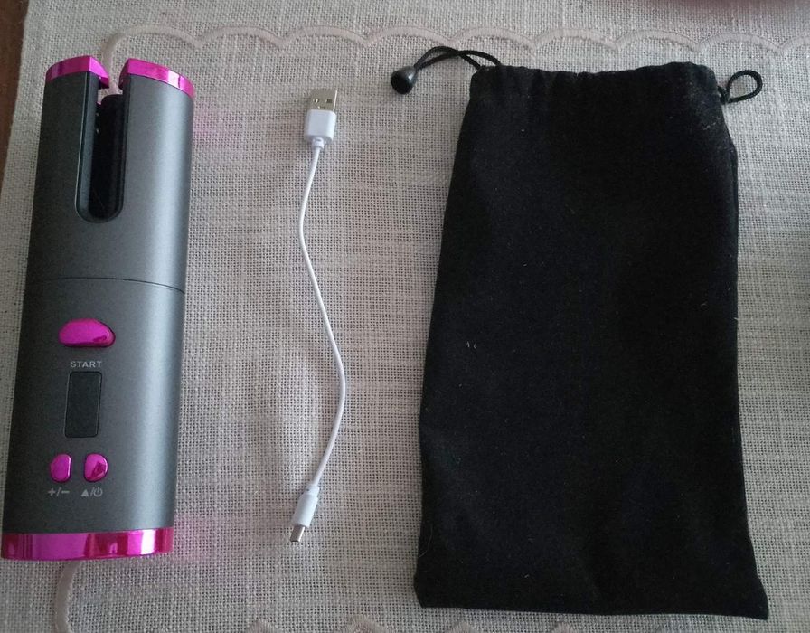 Безжична автоматична маша за къдрене