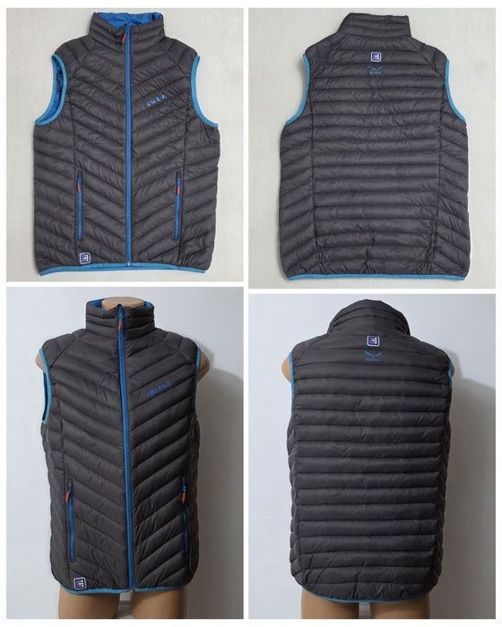 Vesta puf SALEWA Lagazuoi impermeabilă, mărimea L, sau Nr. 50 unisex