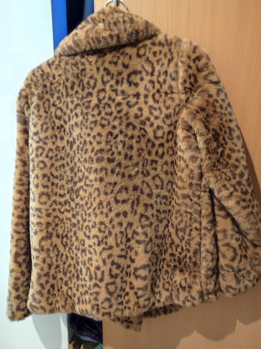 Scurta blana animal print