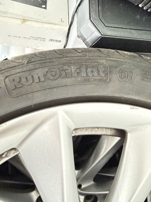Roti aliaj originale Bmw X3 cu cauciucuri de vara 225/45/18