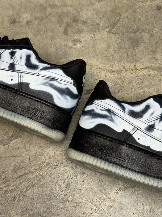 Nike Air Force 1 Low Skeleton Black Sneakers Black