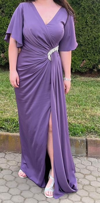 Rochie eleganta lavanda