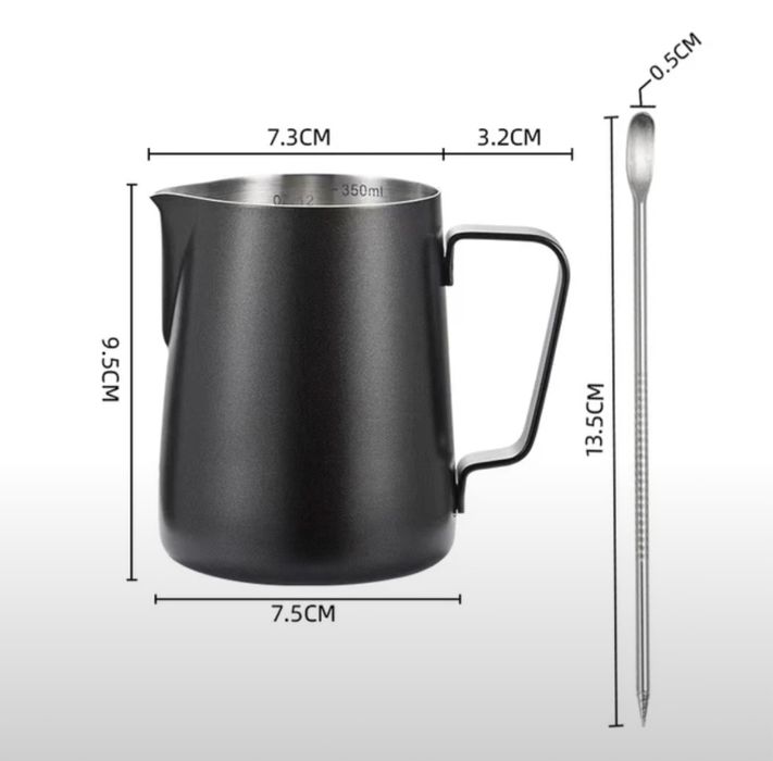 Pitcher(Питчер) Кувшин для взбивания молоко для Баристы 350 мл И 600мл