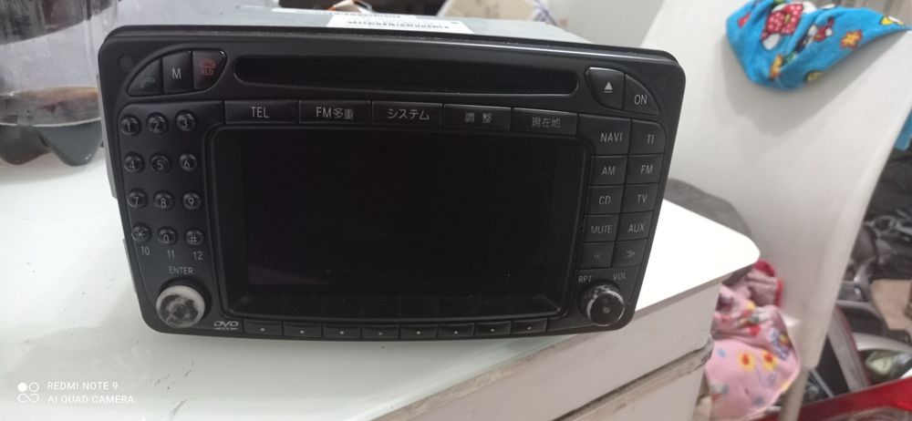 Мерседес w203. Команд. Дорестайлинг с DVD.