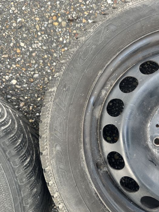 Jante Vw r16 cu anvelope iarna