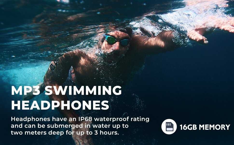 Relxhome AS18 X2 Bone Conduction / костна проводимост 16 GB памет, MP3