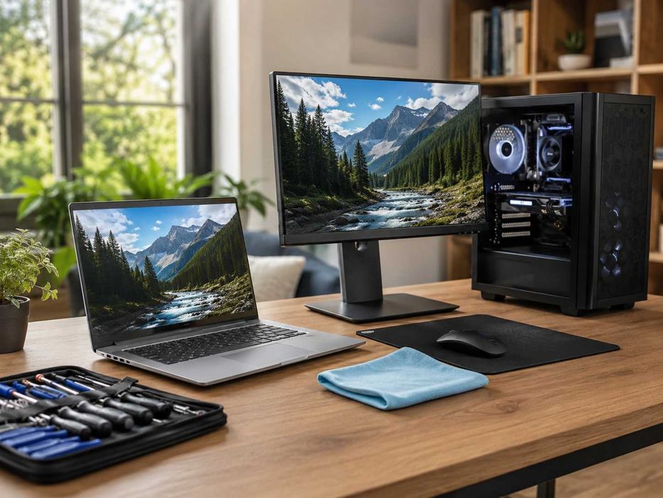 Mentenanță PC și laptop la domiciliu București – curățare și optimizare